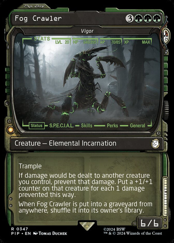 Vigor (Fog Crawler) - XPIP (Showcase Frame) Foil