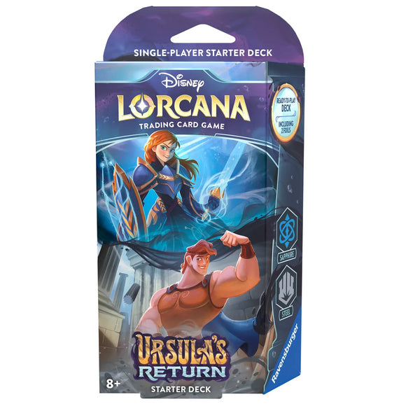 Disney Lorcana: Ursula's Return Starter Deck - Anna & Hercules