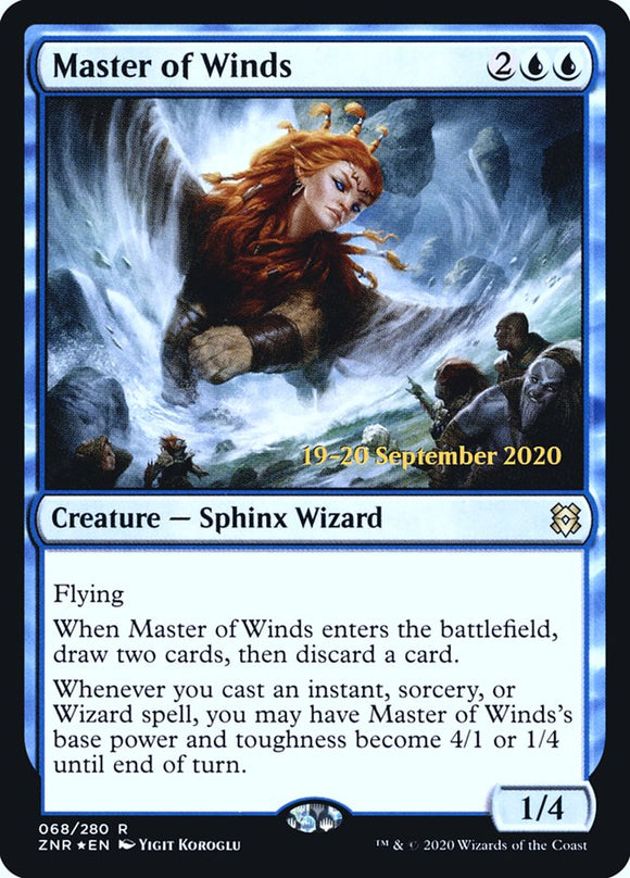 Master of Winds - PZNR (Prerelease) Foil