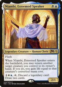 Niambi, Esteemed Speaker - M21