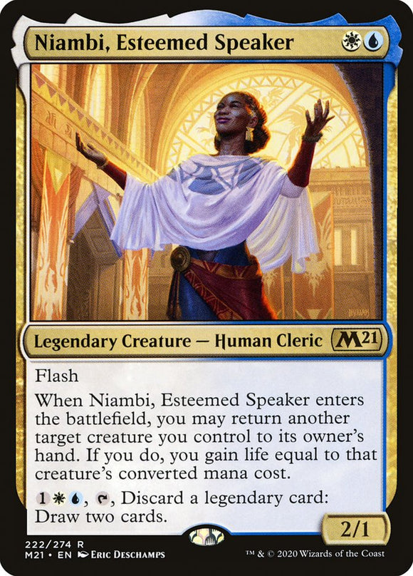 Niambi, Esteemed Speaker - M21