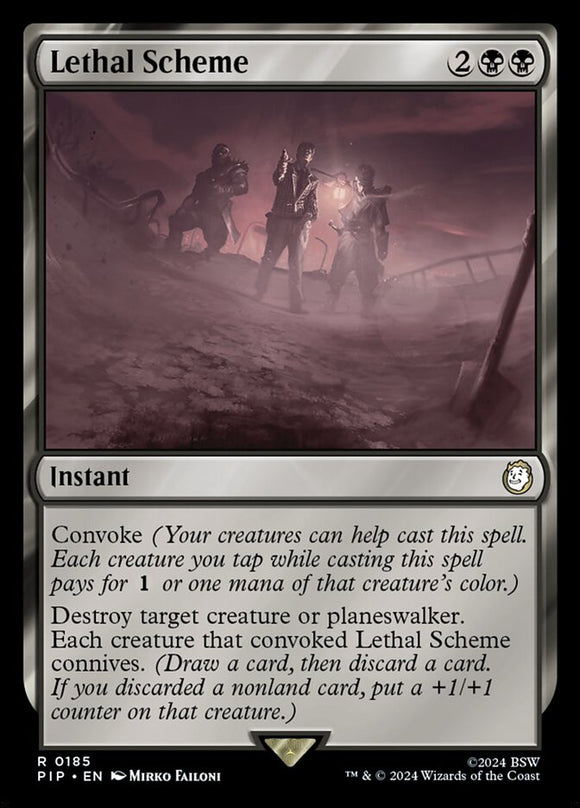 Lethal Scheme - PIP Foil