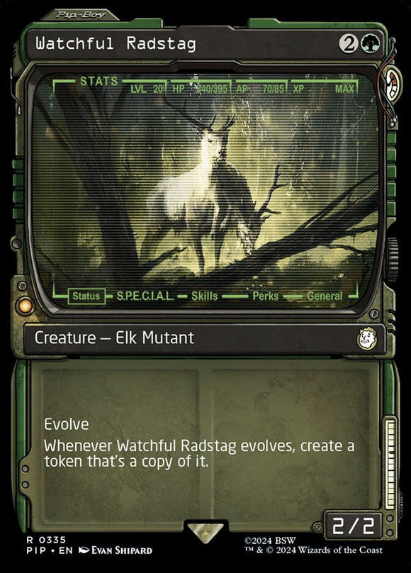 Watchful Radstag - XPIP (Showcase Frame)