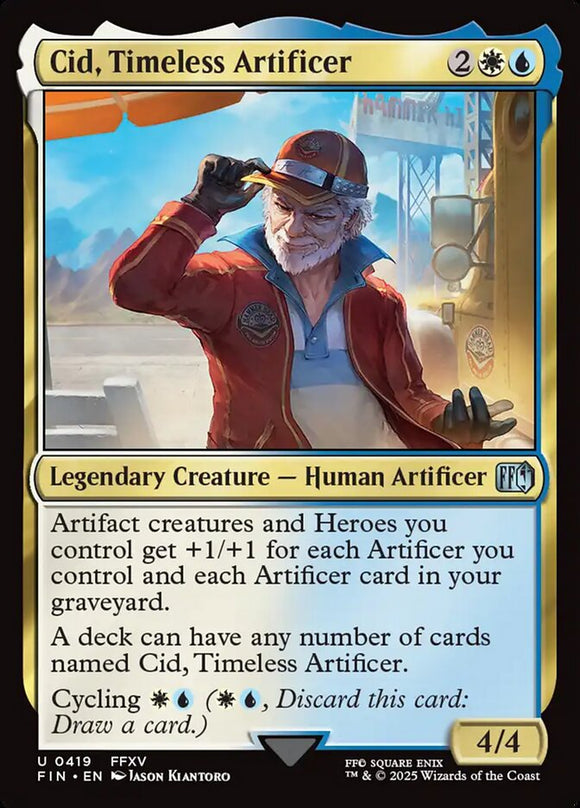 Cid, Timeless Artificer - XFIN V.13 Foil