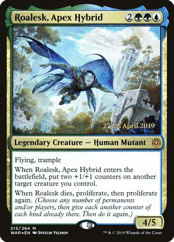 Roalesk, Apex Hybrid - XWAR (Prerelease) Foil