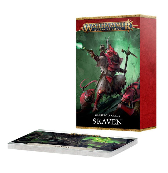 Warhammer Age of Sigmar: Warscroll Cards - Skaven