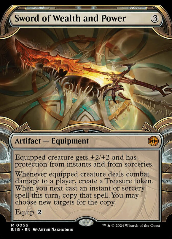 Sword of Wealth and Power - BIG V.2 (Extended Art) Foil