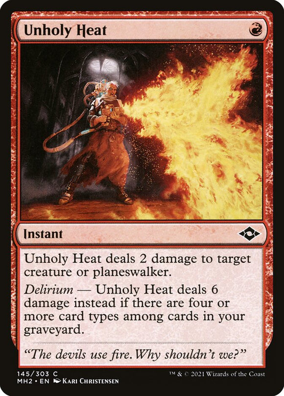 Unholy Heat - MH2 Foil