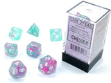 Chessex: Nebula Poly 7 Set - Luminary Wisteria/White