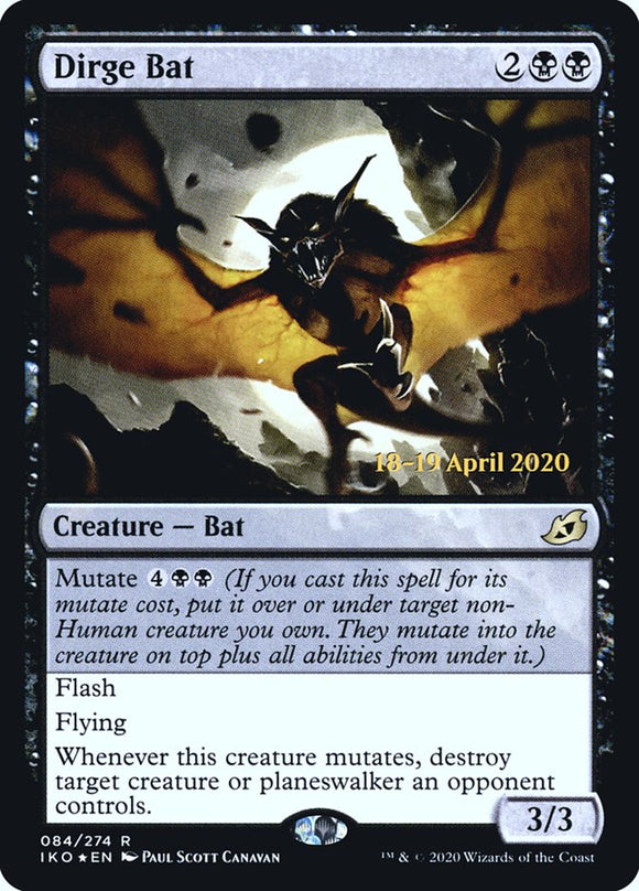 Dirge Bat - PIKO V.2 (Prerelease) Foil