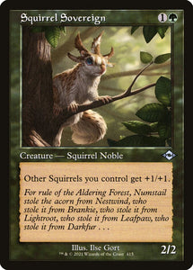 Squirrel Sovereign - XMH2 V.1