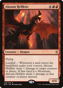 Akoum Hellkite - BFZ