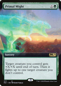 Primal Might - XM21 (Extended Art) Foil