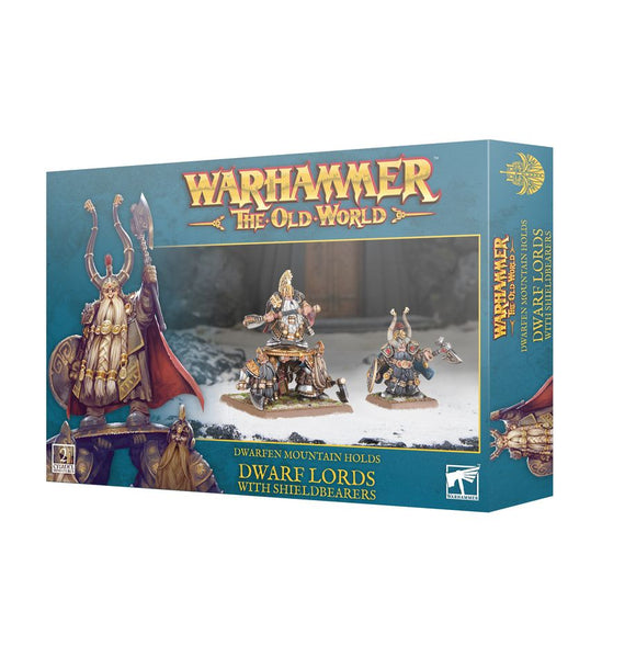 Warhammer: The Old World: Dwarfen Mountain Holds - Dwarf Lords with Shieldbearers