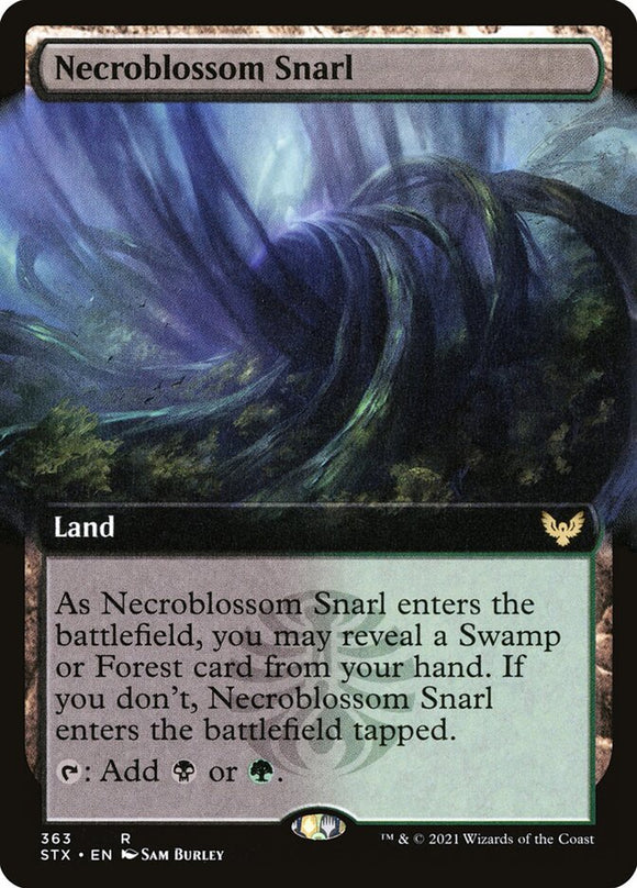 Necroblossom Snarl - XSTX (Extended Art) Foil