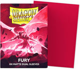 Dragon Shield: 100 Standard Size Dual Matte - Fury