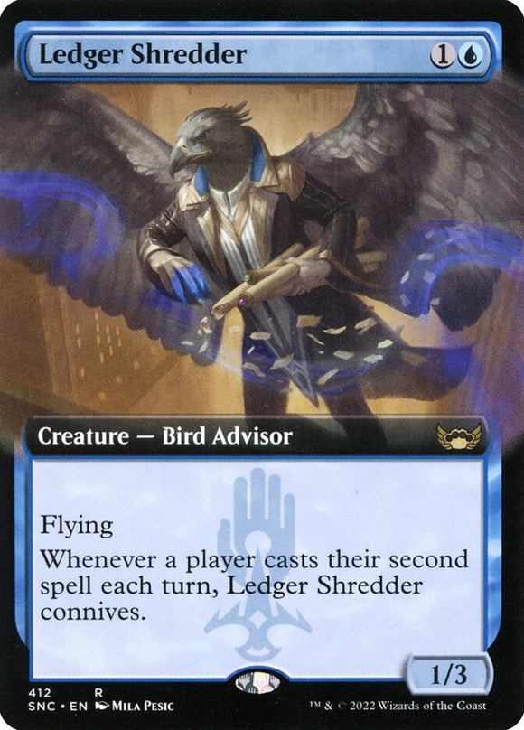 Ledger Shredder - XSNC (Extended Art) Foil