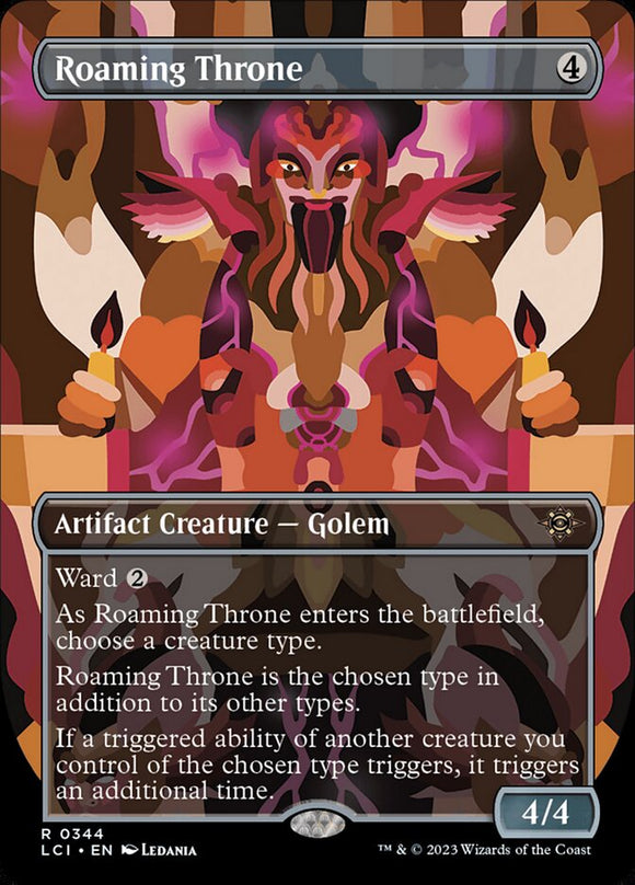 Roaming Throne - XLCI (Extended Art) Foil