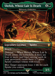 Ishkanah, Grafwidow (Shelob, Whose Liar is Death) - LTRH V.1 (Extended Art) Foil