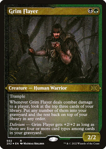 Grim Flayer - X2X2 V.2 (Extended Art) Etched Foil