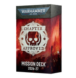 Warhammer 40,000: Mission Deck - Chapter Approved 2026-27