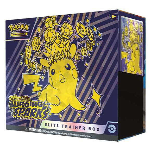 Pokémon: Scarlet & Violet 8: Surging Sparks - Elite Trainer Box