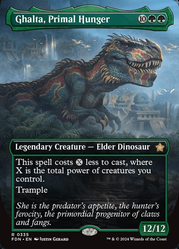 Ghalta, Primal Hunger - XFDN V.1 (Extended Art)