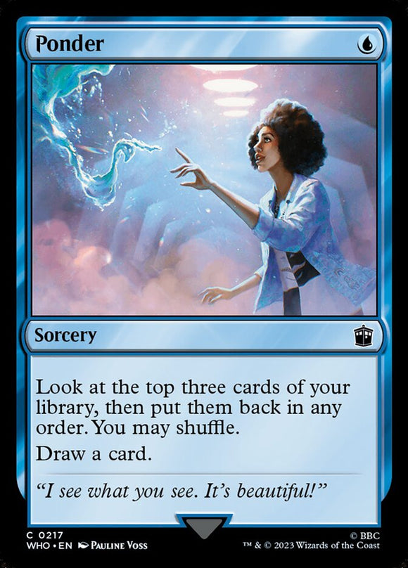 Ponder - WHO Foil