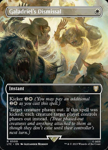 Galadriel's Dismissal - LTRH (Extended Art) Foil