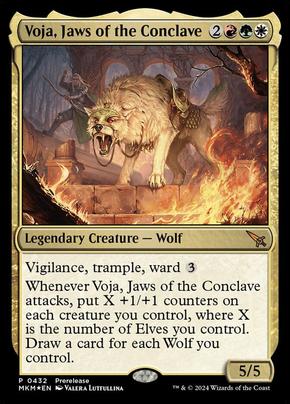 Voja, Jaws of the Conclave - PMKM Foil