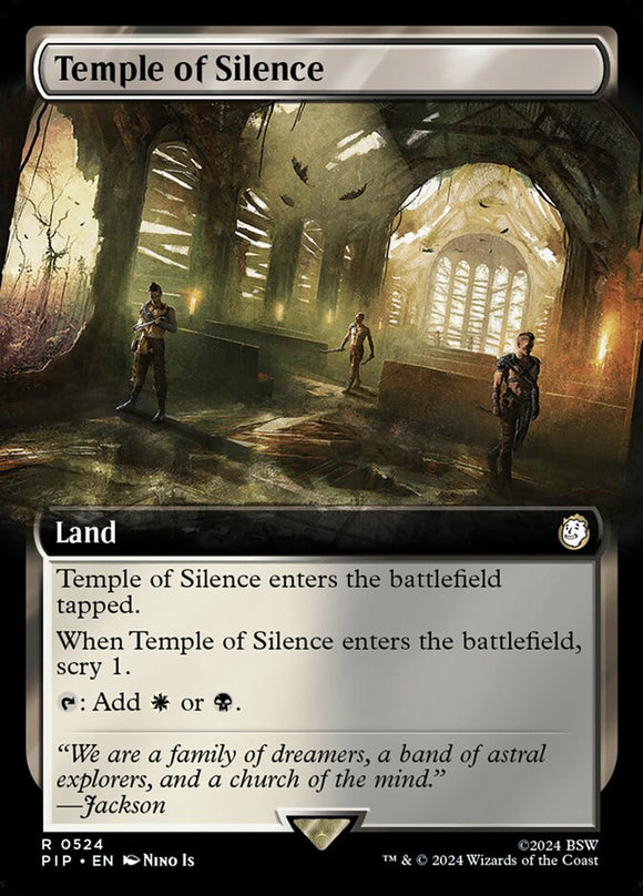 Temple of Silence - XPIP V.1 (Extended Art) Foil