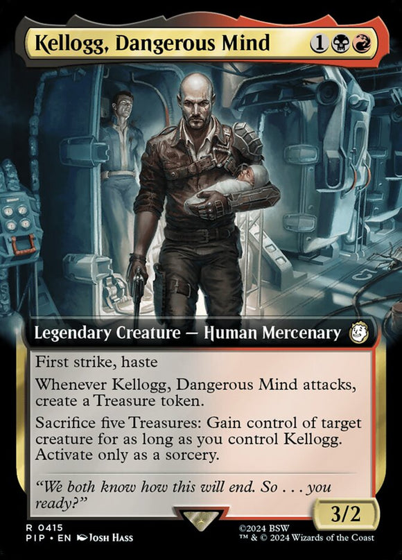 Kellogg, Dangerous Mind - XPIP (Extended Art) Foil