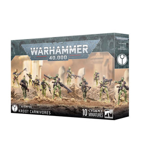 Warhammer 40,000: T'au Empire - Kroot Carnivore Squad