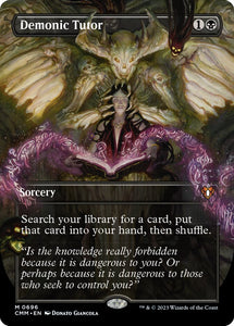 Demonic Tutor - XCMM V.2 (Extended Art) Foil