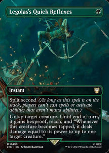 Legolas's Quick Reflexes - LTRH (Extended Art) Foil