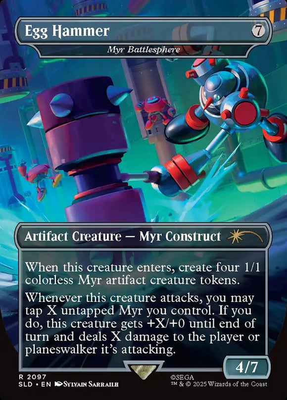 Myr Battlesphere (Egg Hammer) - SLDTS (Extended Art) Foil