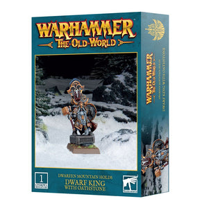 Warhammer: The Old World: Dwarfen Mountain Holds - Dwarf  King with Oathstone