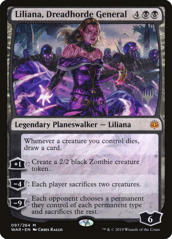 Liliana, Dreadhorde General - PTHB Foil