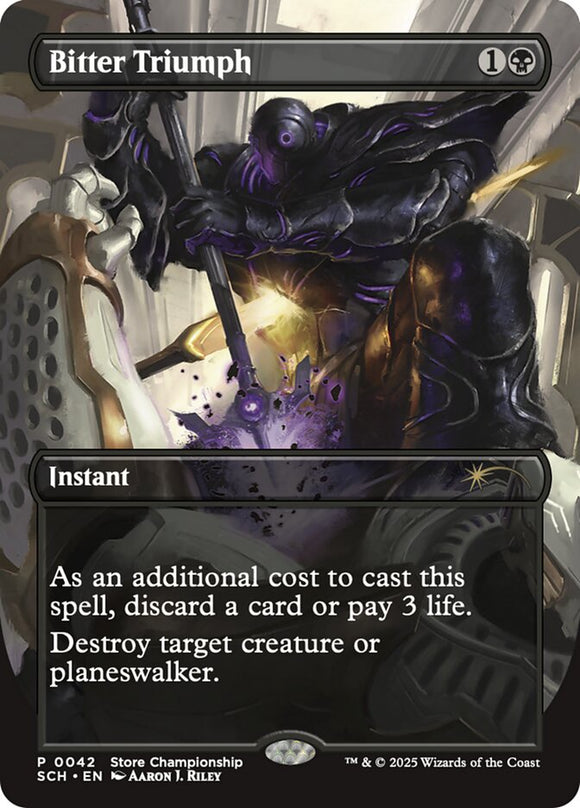 Bitter Triumph - SCH (Extended Art)