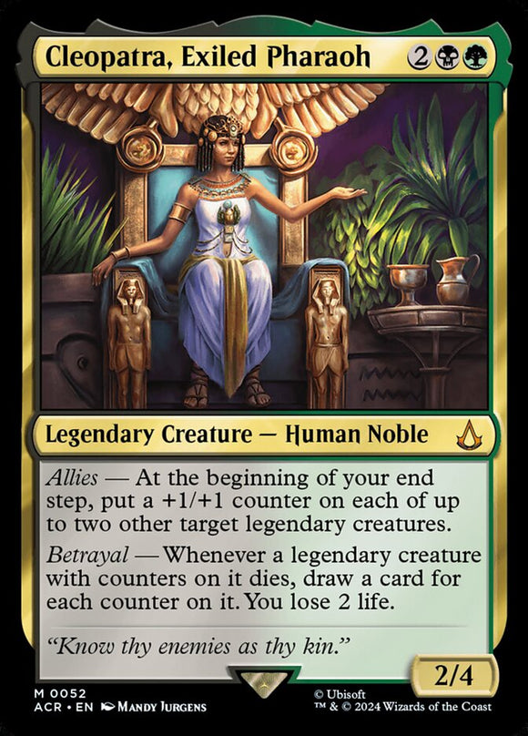 Cleopatra, Exiled Pharaoh - ACR