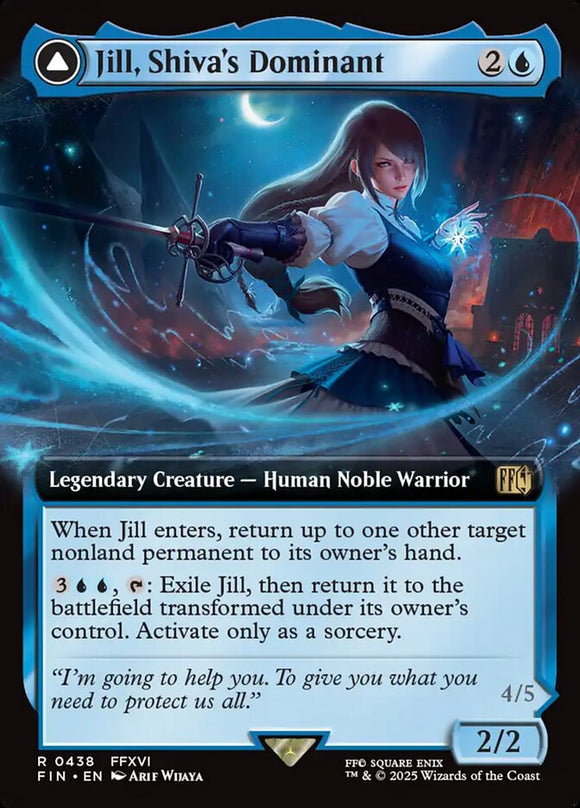 Jill, Shiva's Dominant - XFIN V.2 (Extended Art) Foil