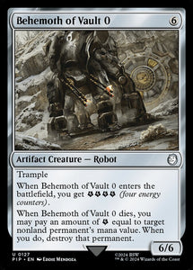 Behemoth of Vault 0 - PIP Foil