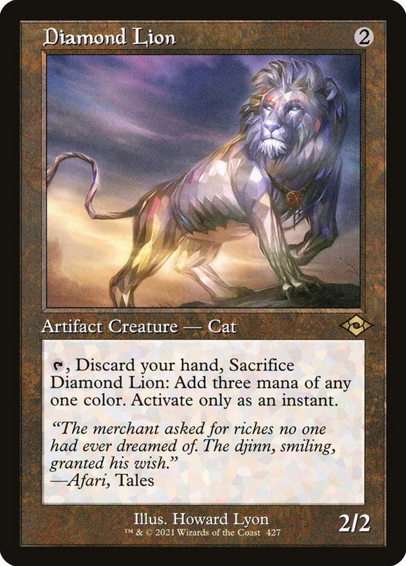 Diamond Lion - XMH2 Foil