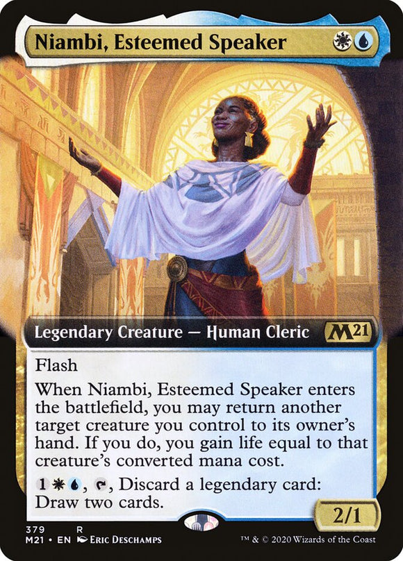 Niambi, Esteemed Speaker - XM21 (Extended Art)