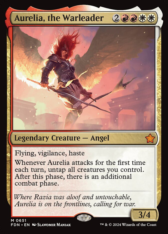 Aurelia, the Warleader - SFDN