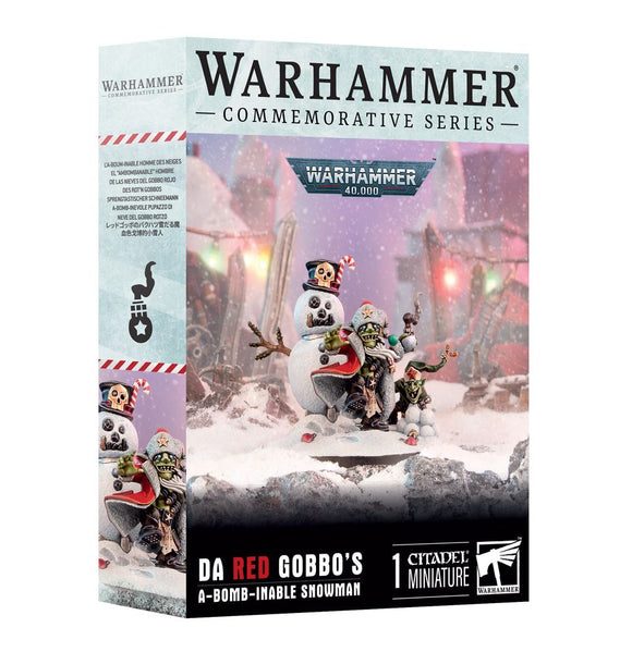 Warhammer 40,000: Warhammer Commemorative Series - Da Red Gobbo's A-bomb-inable Snowman