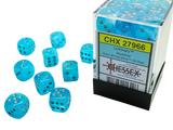 Chessex: 12mm d6 Dice Block - Luminary Sky w/silver