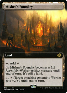 Mishra's Foundry - XBRO (Extended Art) Foil