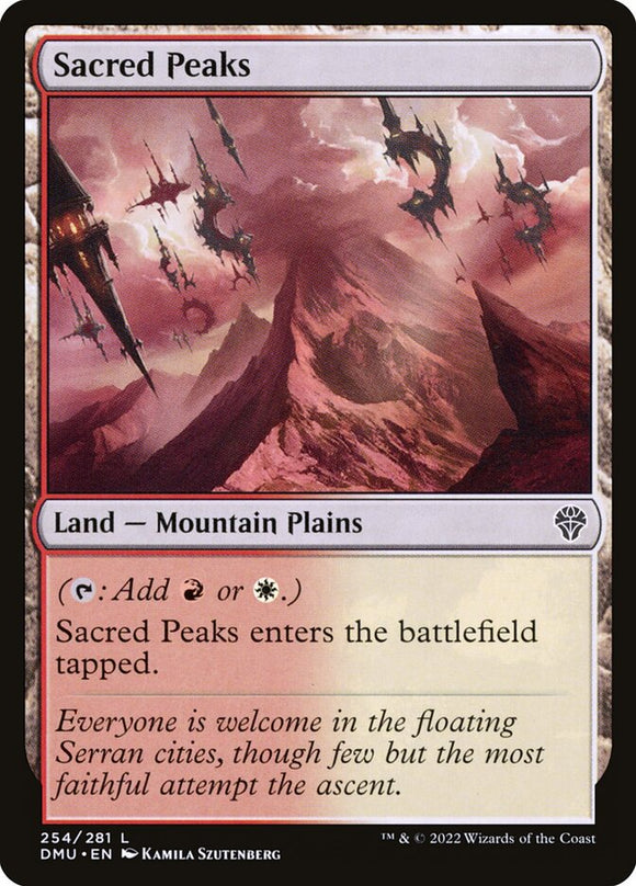 Sacred Peaks - DMU Foil