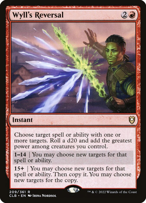 Wyll's Reversal - CLB